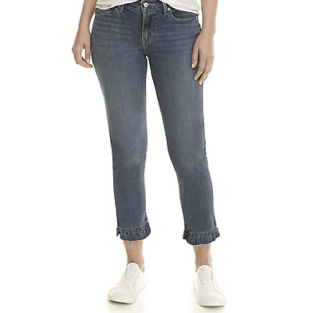 LEVI'S Mid Rise Skinny Jeans